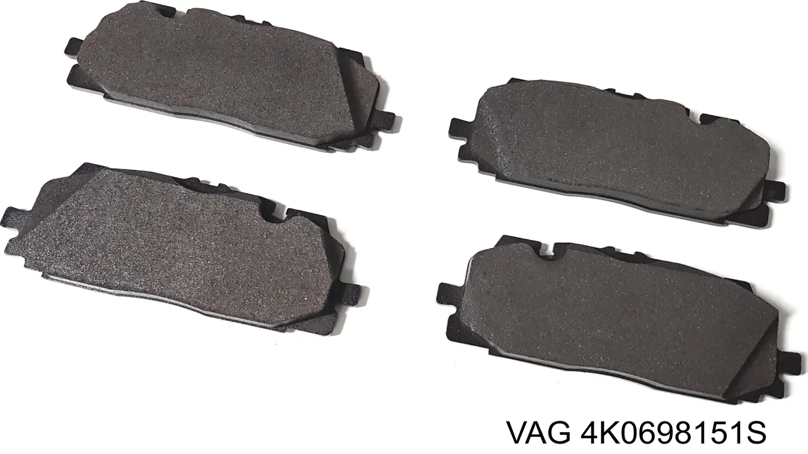 4K0698151S VAG колодки тормозные передние дисковые