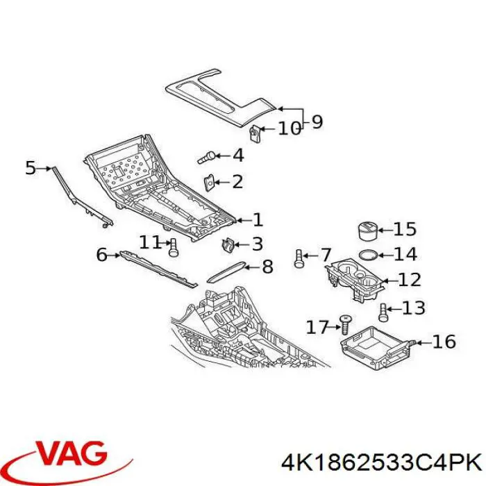 4K1862533C4PK VAG 