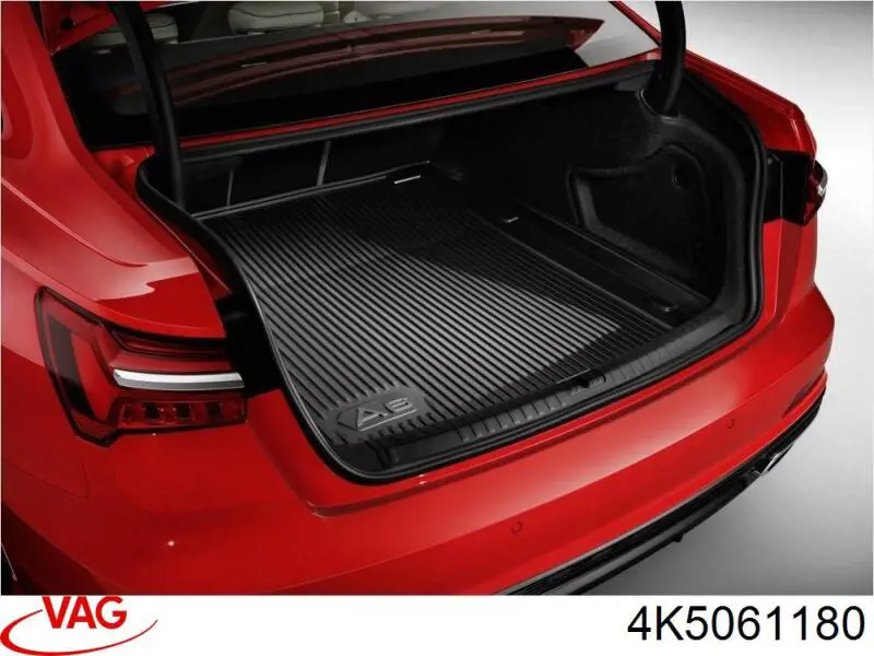 Задний коврик в багажник VAG 4K5061180 цена, от 180.76 USD