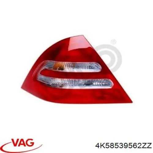 Молдинг крышки багажника VAG 4K58539562ZZ цена, от 35.60 USD