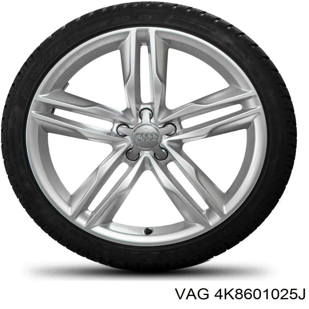 Диски на авто VAG 4K8601025J