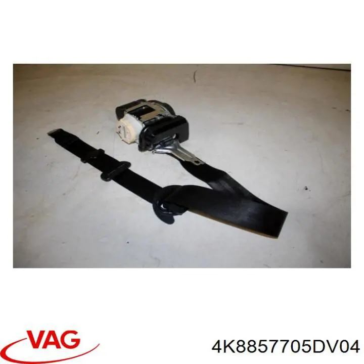 Ремень безопасности передний левый VAG 4K8857705DV04 цена, от 550.52 USD