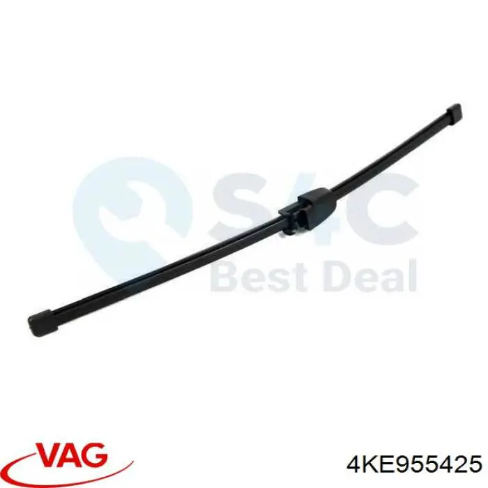  Limpa-pára-brisas de vidro traseiro Volkswagen Touran III monovolume (5T1) (2015 - 2026) III