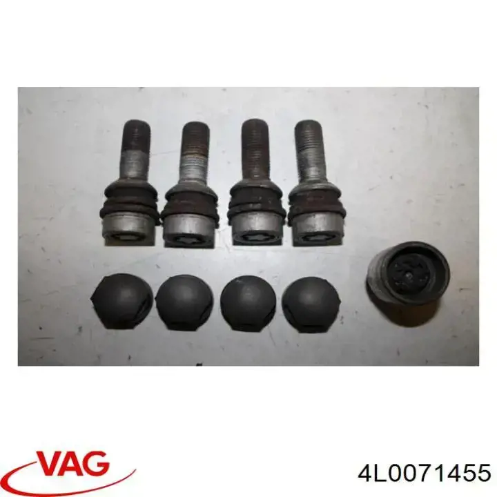 Купить 4L0071455 VAG Болты на колеса