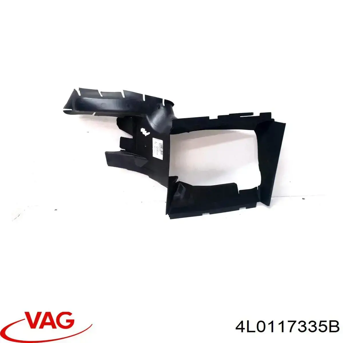 Воздуховод (дефлектор) радиатора интеркуллера левый VAG 4L0117335B