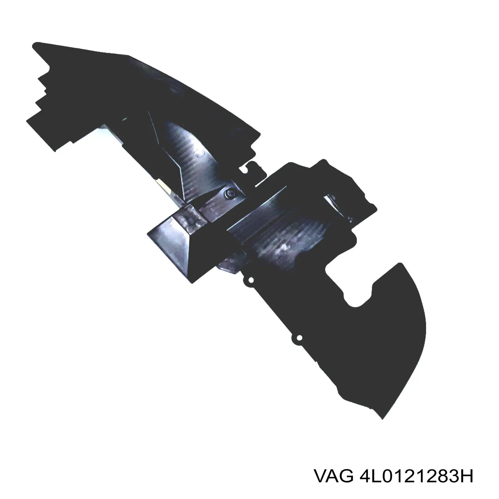 Левый дефлектор радиатора 4L0121283H VAG