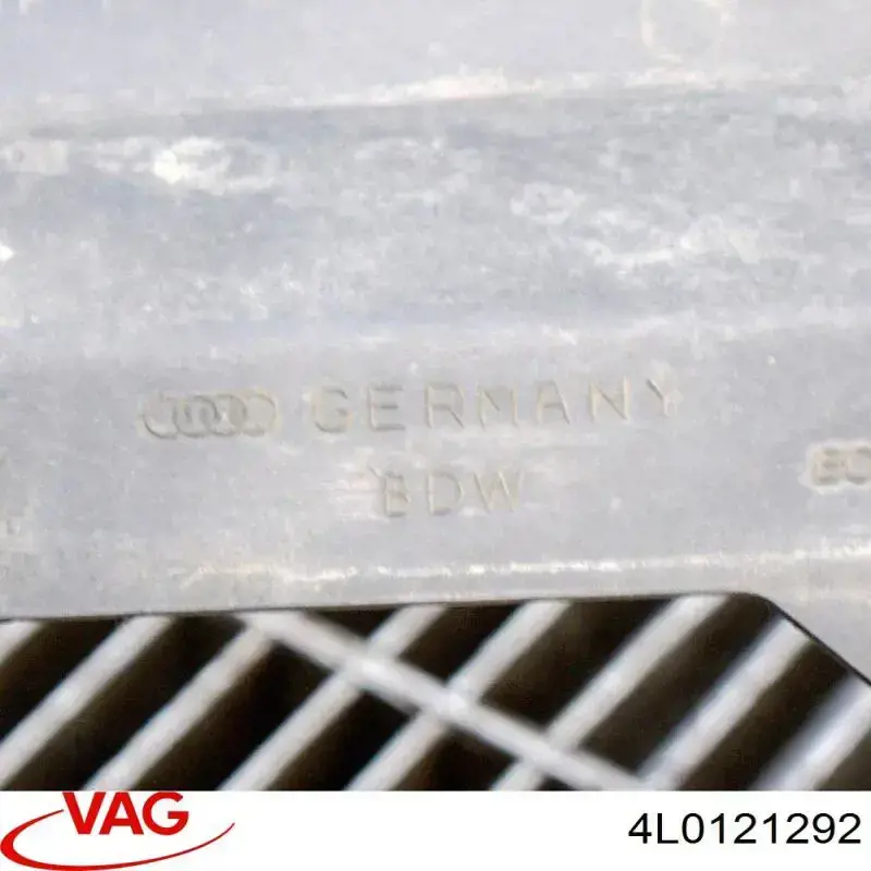 Купить 4L0121292 VAG Нижний дефлектор радиатора