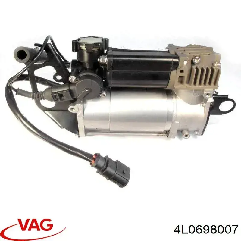 Компрессор пневмоподвески VAG 4L0698007 цена, от 276.42 USD