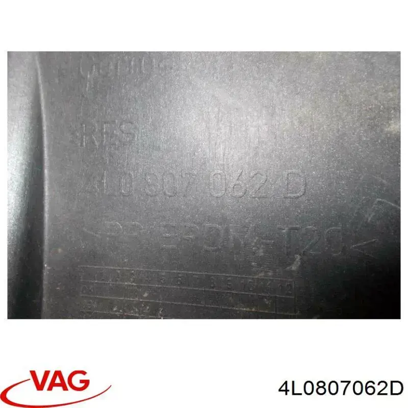 PAD99207AR Signeda Заглушка ПТФ бампера переднего правая