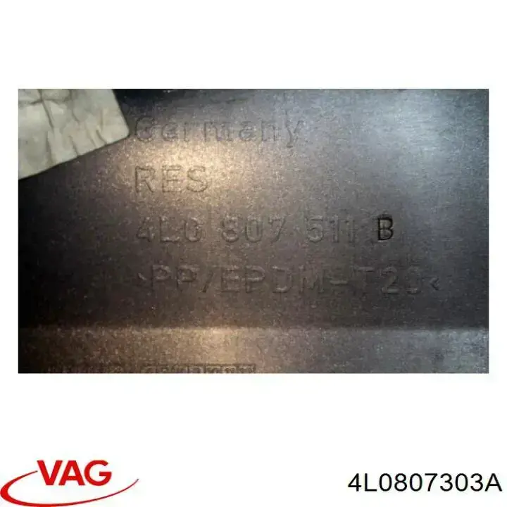 Бампер задний, верхняя часть VAG 4L0807303A цена, от 112.75 USD