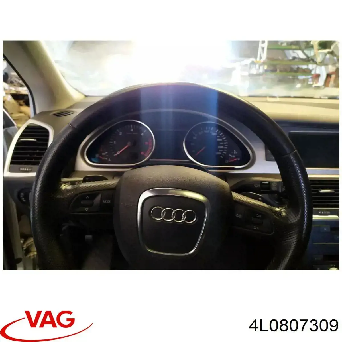 Reforçador do pára-choque traseiro 4L0807309 Diamond/DPA