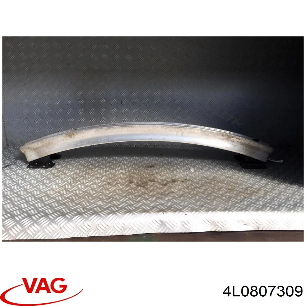 Reforçador do pára-choque traseiro 4L0807309 VAG
