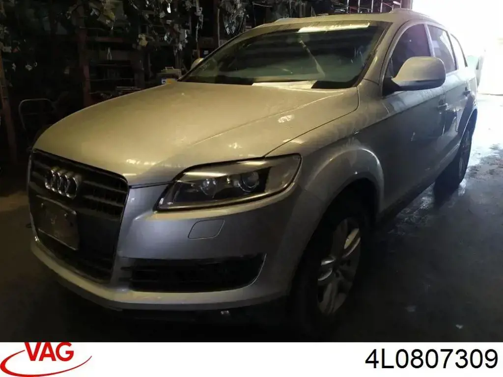 4L0807309 Diamond/DPA Reforçador do pára-choque traseiro