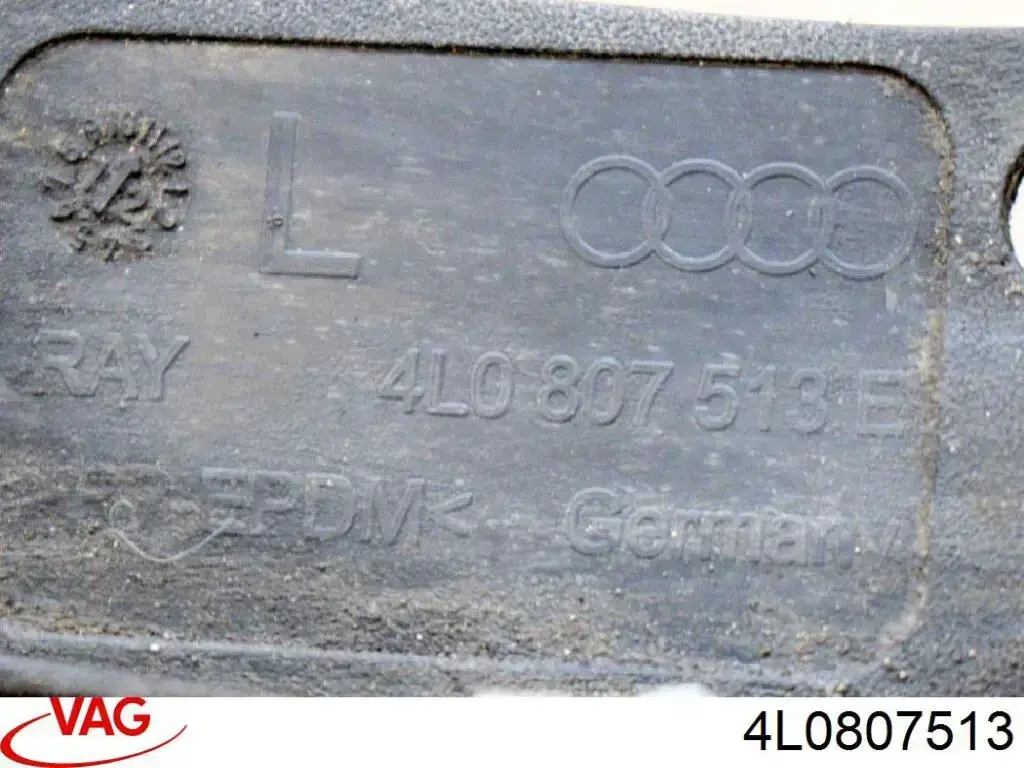4L0807513 VAG Спойлер переднего бампера левый