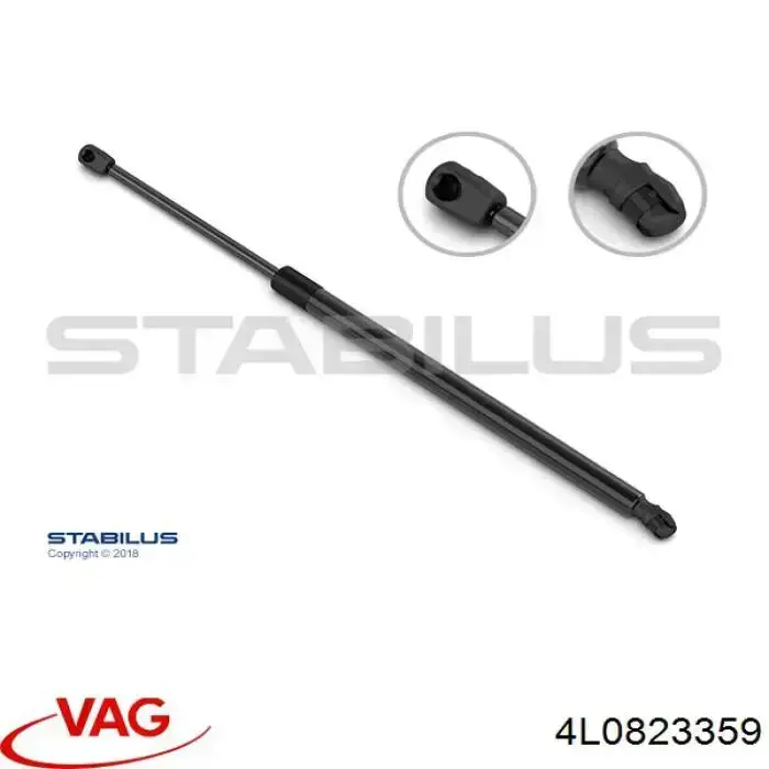 4L0823359 VAG Стойка капота