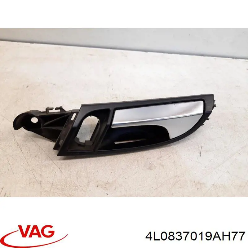 Maçaneta interna dianteira/traseira da porta esquerda para Audi Q7 (4L)