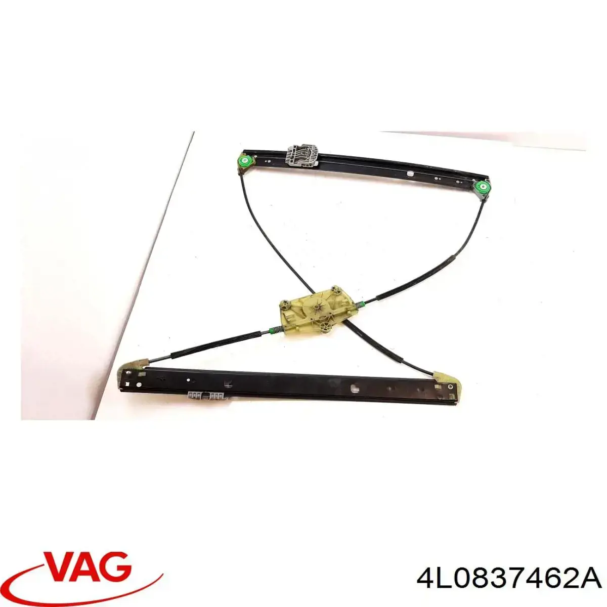 Mecanismo de acionamento de vidro da porta dianteira direita 4L0837462A VAG