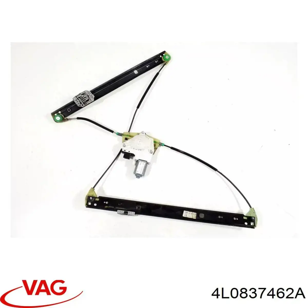 Mecanismo de acionamento de vidro da porta dianteira direita VAG 4L0837462A