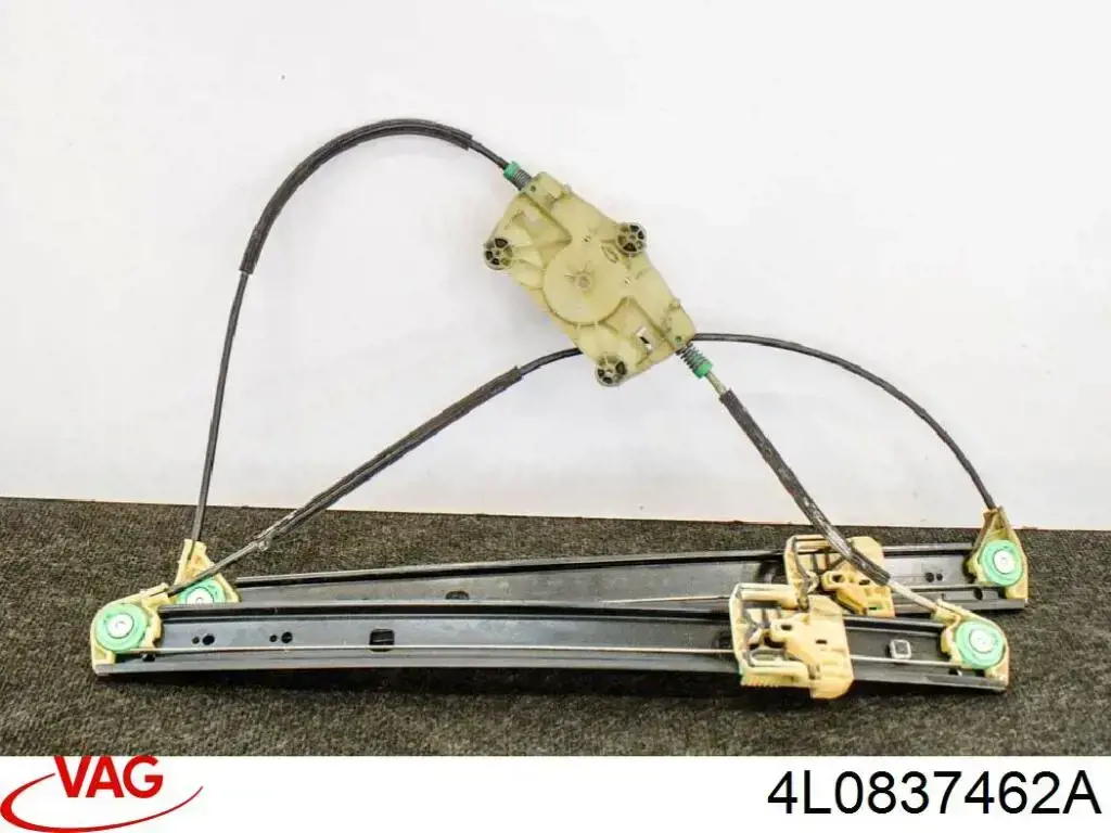 Mecanismo de acionamento de vidro da porta dianteira direita 4L0837462A VAG