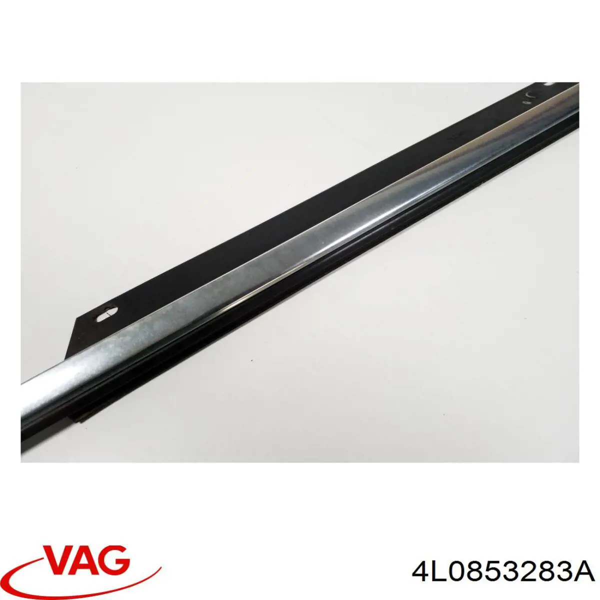 Молдинг опускного стекла двери передней левой VAG 4L0853283A2ZZ цена, от 14.39 USD
