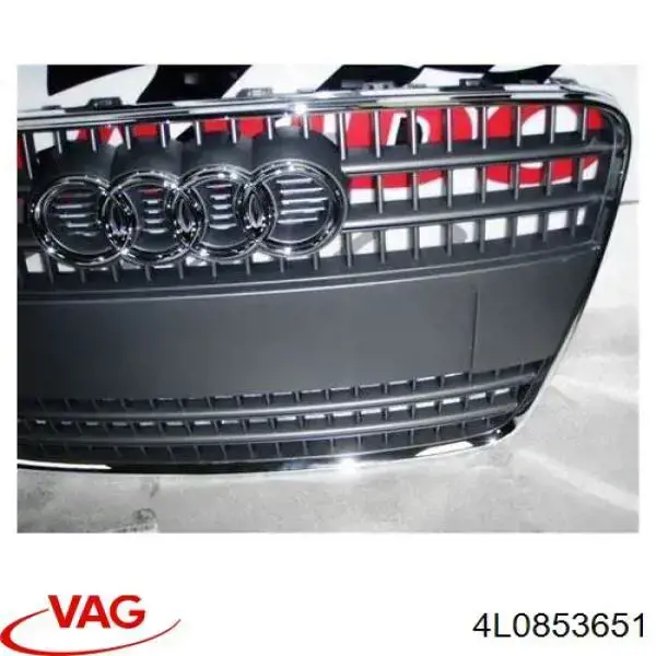 Решетка радиатора 4L0853651 VAG
