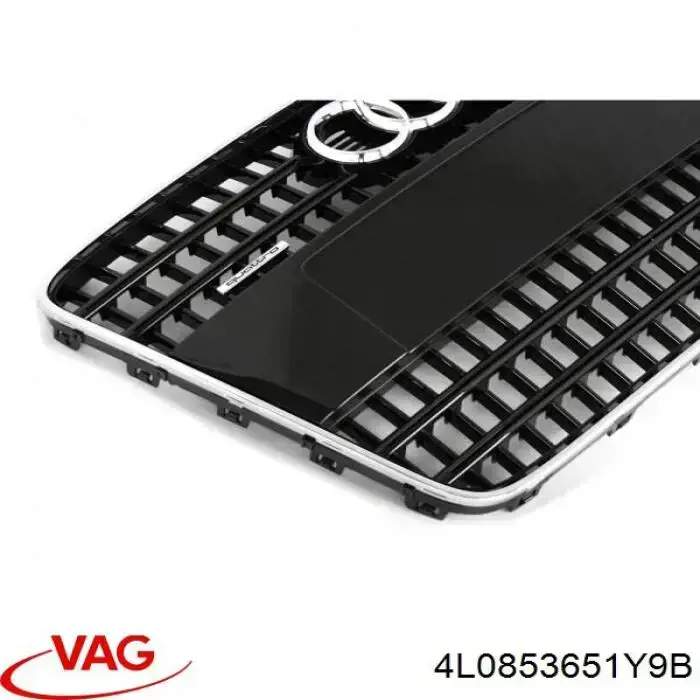 Облицовка радиатора VAG 4L0853651Y9B цена, от 126.69 USD