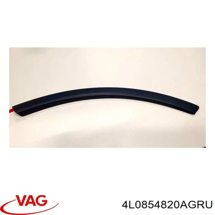 Молдинг арки колеса заднего, правый VAG 4L0854820A цена, от 60.67 USD