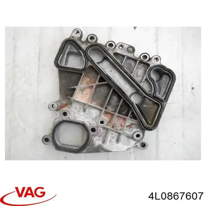 Купить 4L0867607 VAG Обшивка (облицовка) крышки багажника (двери 3/5-й задней)