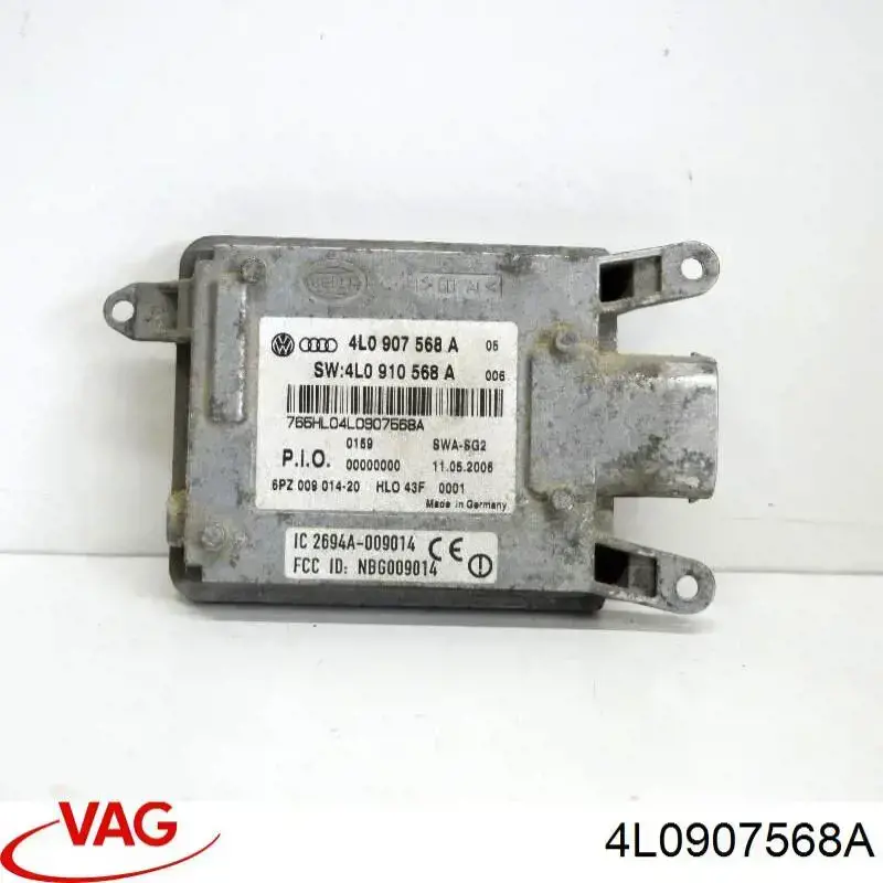 Радар смены полосы движения 4L0907568A VAG