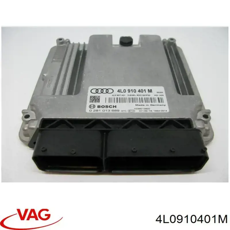 4L0910401DX VAG módulo de direção (centralina eletrônica de motor)