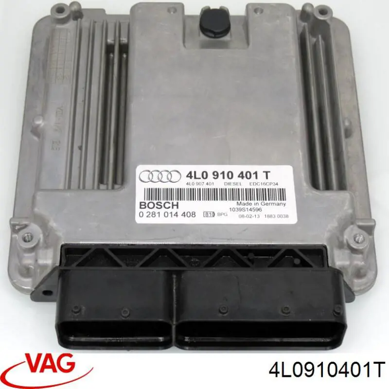 4L0910401TV VAG módulo de direção (centralina eletrônica de motor)