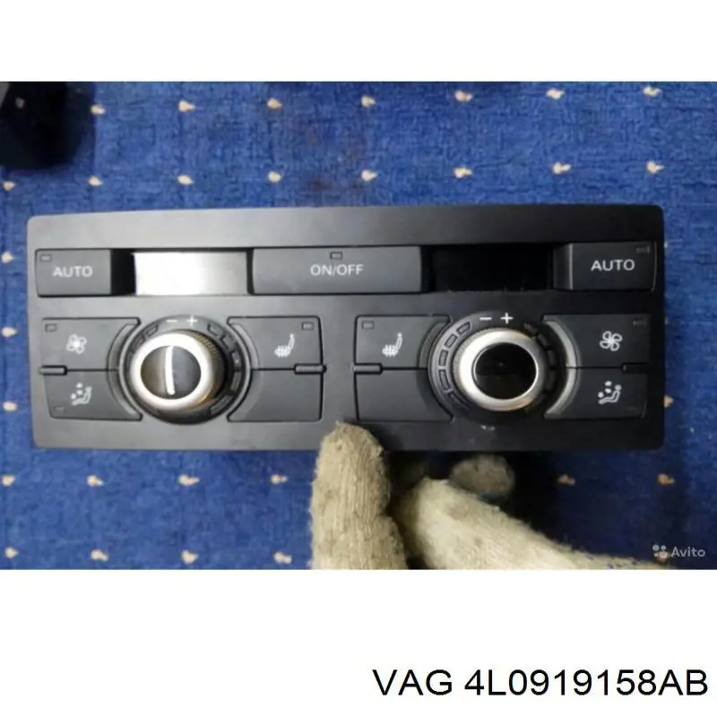 4L0919158ABSZD VAG Механизм управления кондиционером