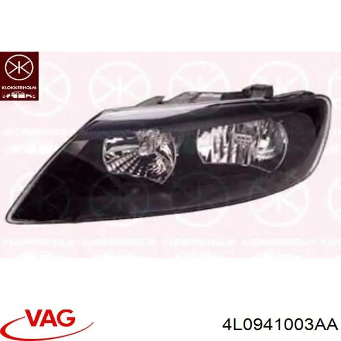 Фара левая VAG 4L0941003AA цена, от 170.01 USD