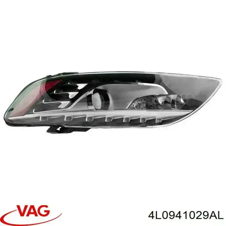 Левая фара 4L0941003AL VAG