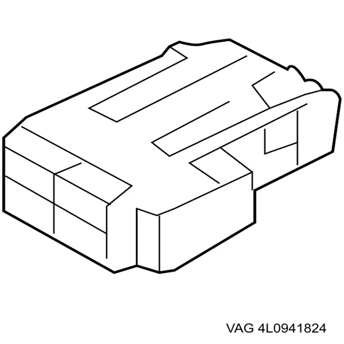 Блок предохранителей задний салонный VAG 4L0941824 цена, от 12.70 USD