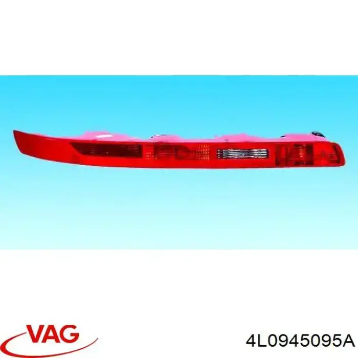 Фонарь заднего бампера левый 30945061 AND