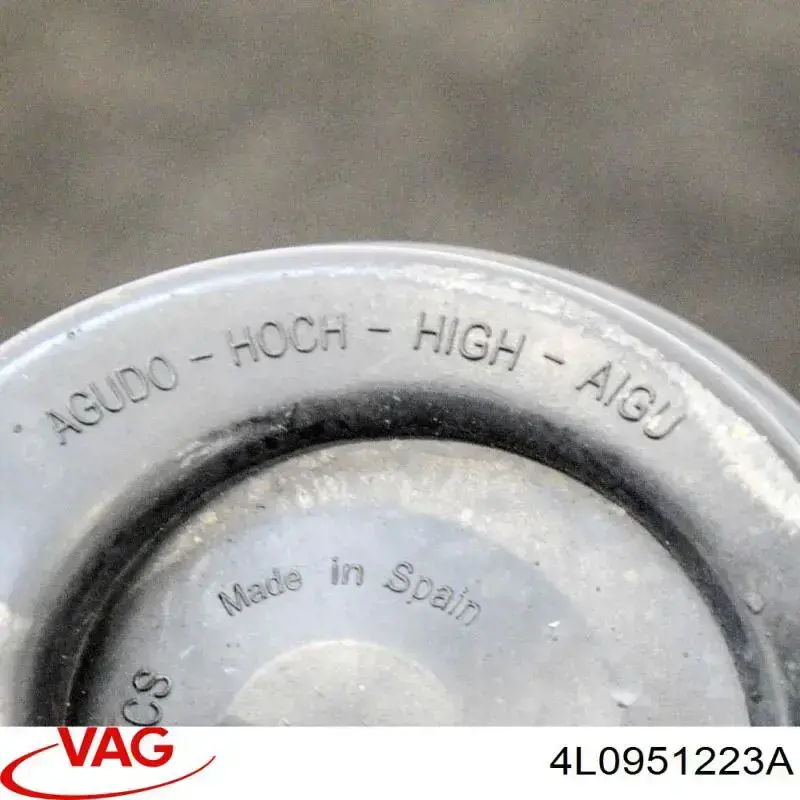 Звуковой сигнал 4L0951223A VAG