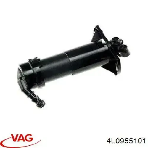 Форсунка омывателя передней левой фары VAG 4L0955101