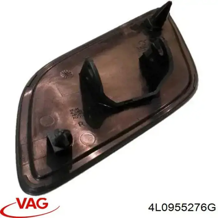 4L0955276G VAG placa sobreposta do injetor de fluido para lavador da luz dianteira