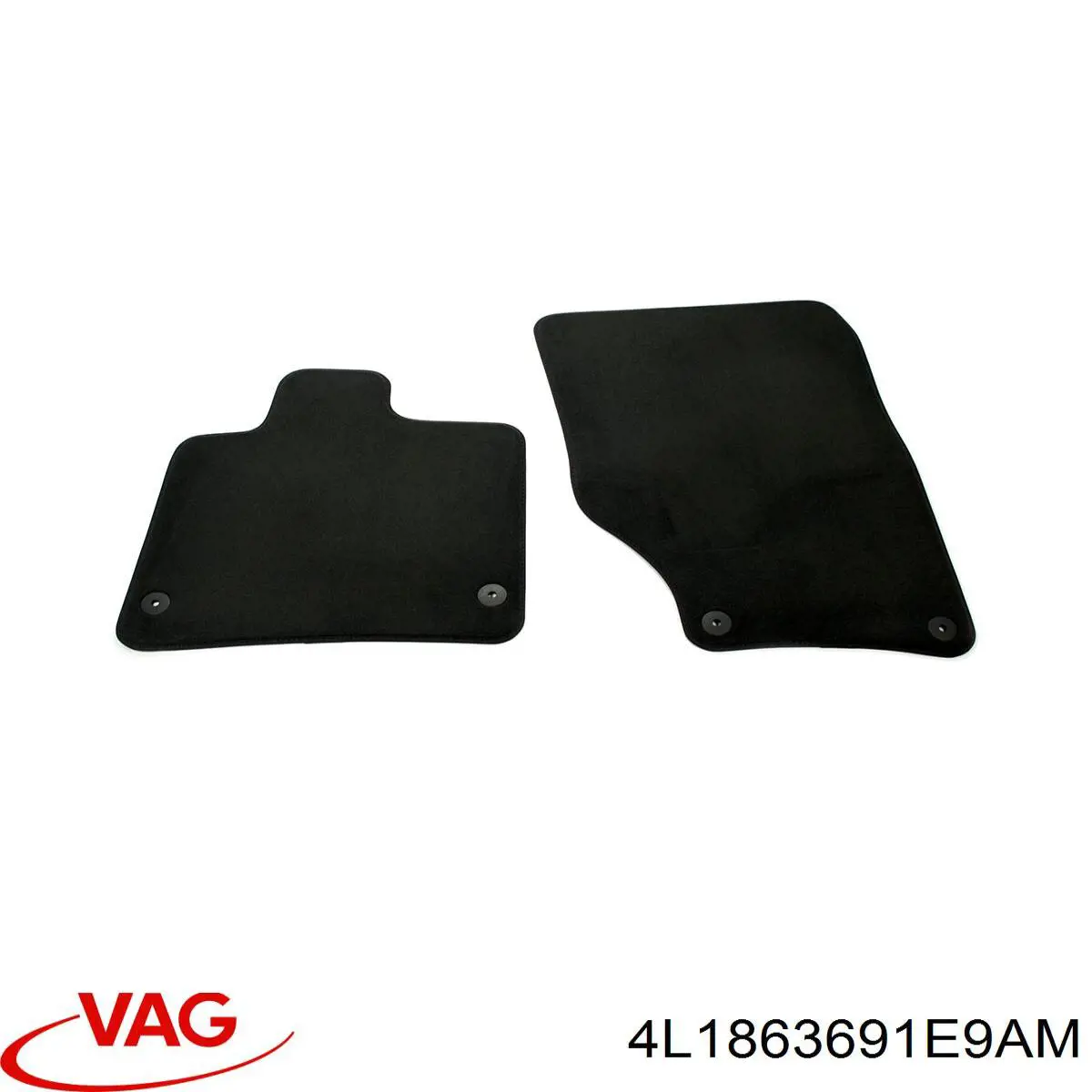 Купить 4L1863691E9AM VAG Коврики автомобильные