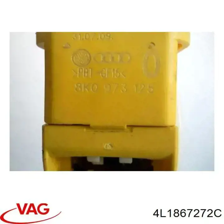 4L1867272C VAG Обшивка стойки кузова внутренняя передняя правая