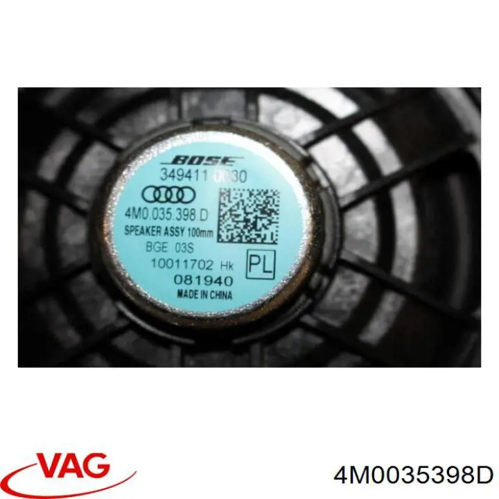  4M0035398K VAG