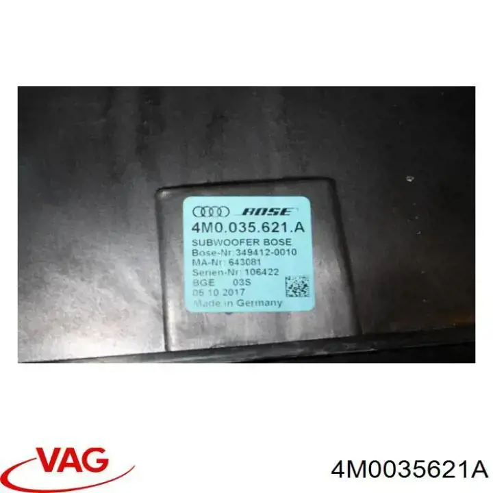  VAG 4M0035621A цена, от 116.82 USD