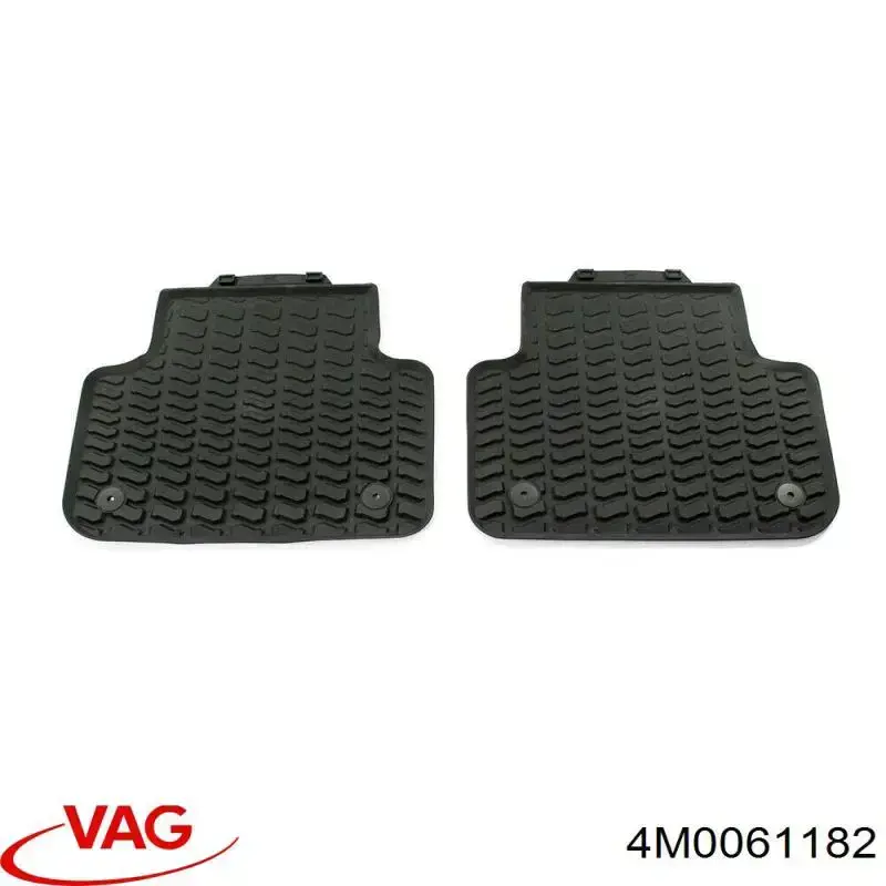 Коврик в багажник 4M0061182 VAG