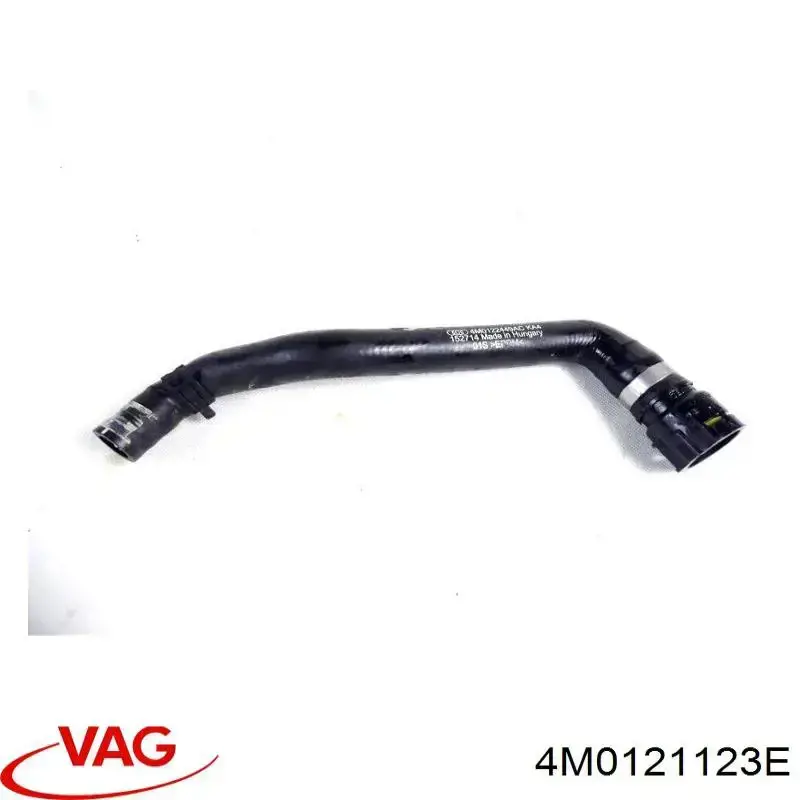 Патрубок системы охлаждения 4M0121123E VAG