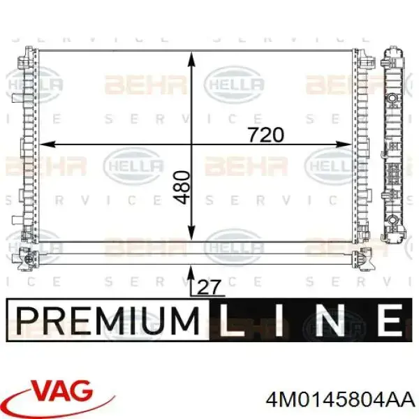 Радиатор охлаждения двигателя дополнительный VALEO 701305 цена, от 146.56 USD