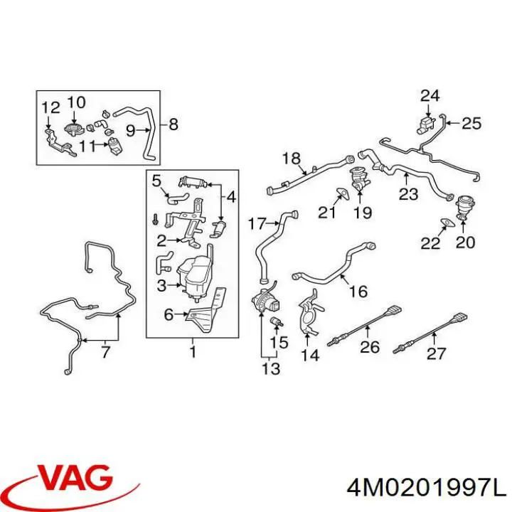  VAG 4M0201997R цена, от 19.47 USD