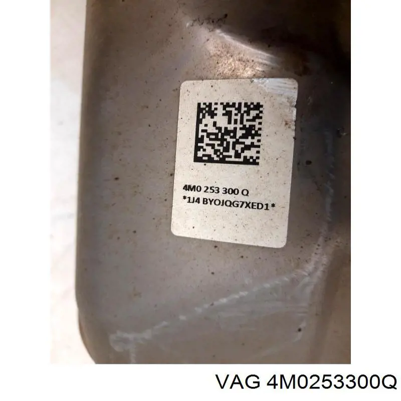 Глушитель, передняя часть VAG 4M0253300Q цена, от 184.96 USD