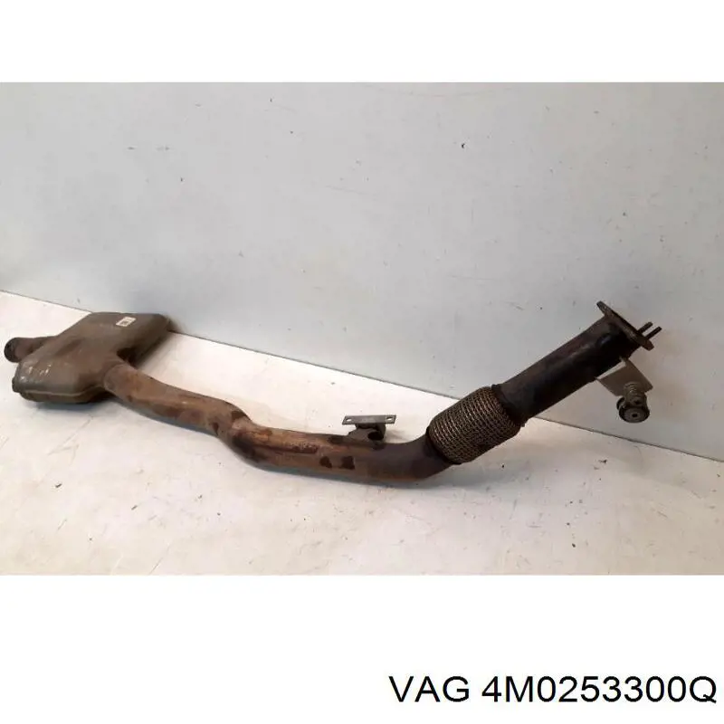 4M0253300Q VAG Глушитель, передняя часть