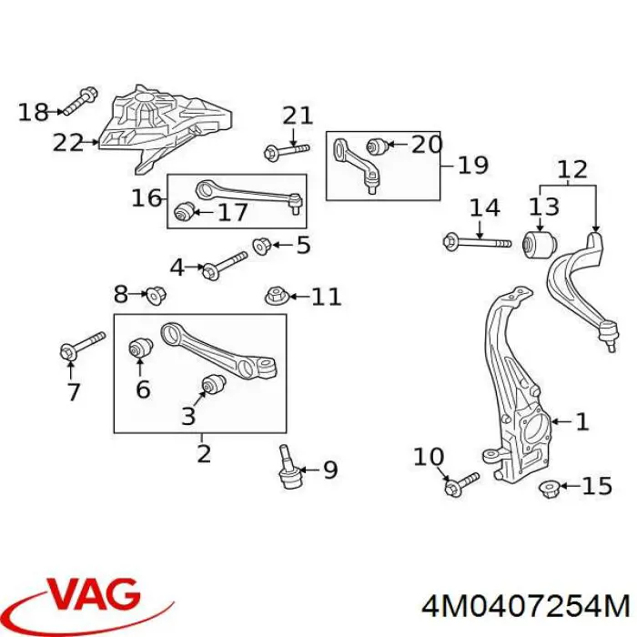  4M0407254M VAG